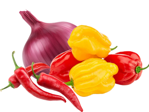 Peppers and Onions